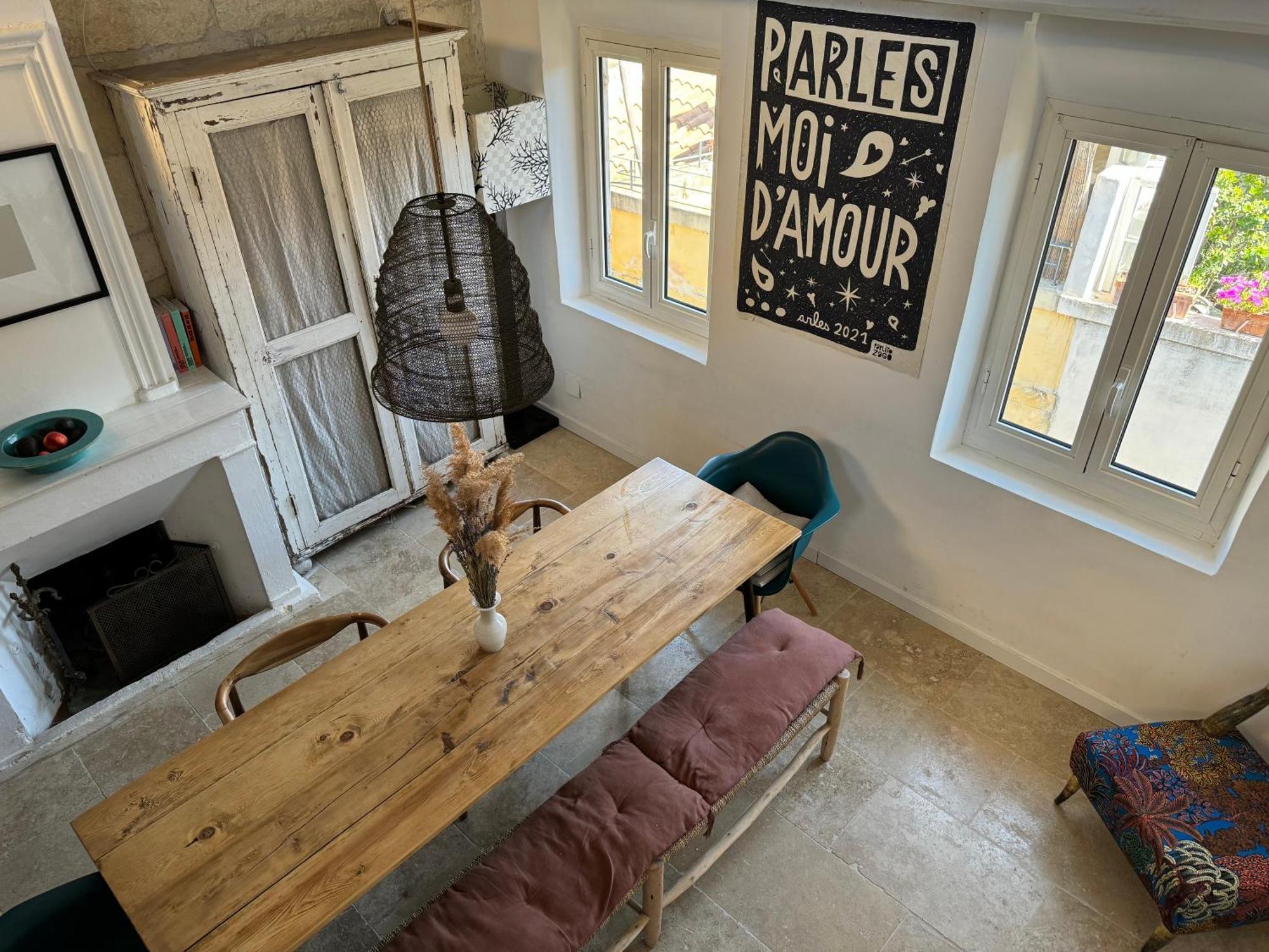 Maison Nomade, Clim - Terrasse Arles Bagian luar foto