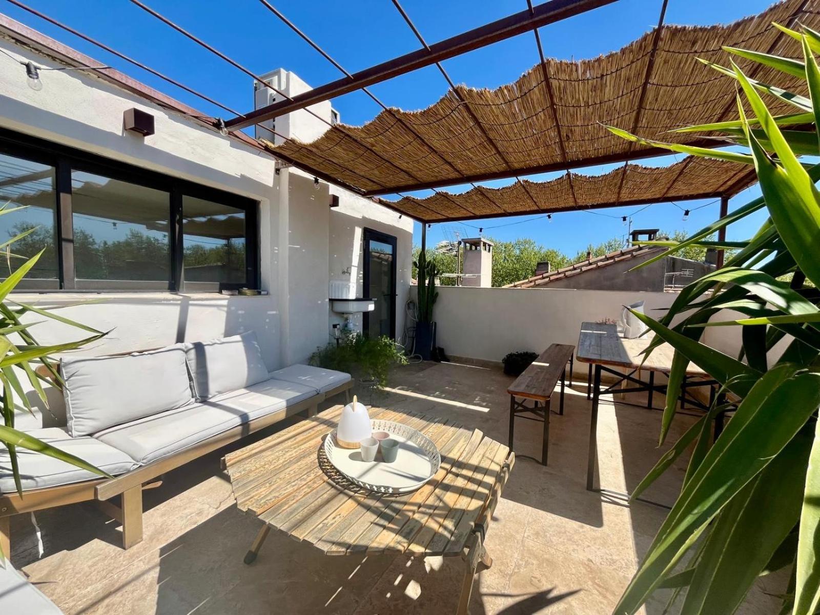 Maison Nomade, Clim - Terrasse Arles Bagian luar foto